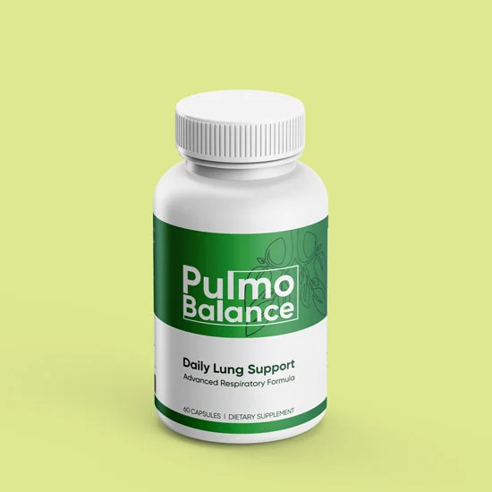 Pulmo Balance daily lung support bottle